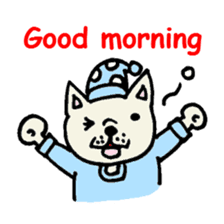 French bulldog's message sticker. sticker #677106