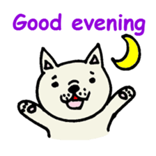 French bulldog's message sticker. sticker #677108