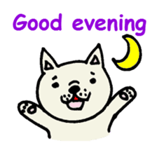 French bulldog's message sticker. sticker #677108