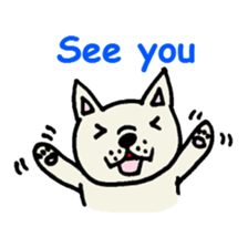 French bulldog's message sticker. sticker #677111