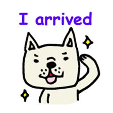 French bulldog's message sticker. sticker #677116