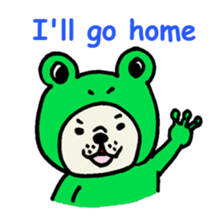 French bulldog's message sticker. sticker #677120