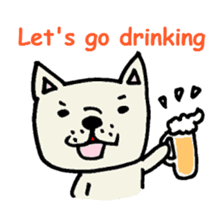 French bulldog's message sticker. sticker #677126