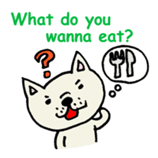 French bulldog's message sticker. sticker #677128