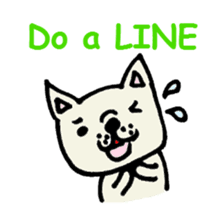 French bulldog's message sticker. sticker #677133