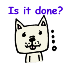 French bulldog's message sticker. sticker #677135