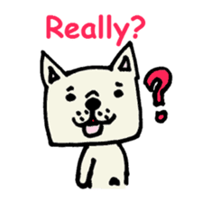 French bulldog's message sticker. sticker #677137