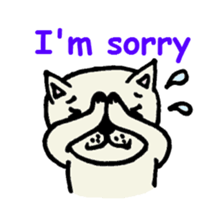 French bulldog's message sticker. sticker #677141