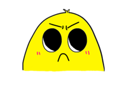 Cute chick sticker #677793