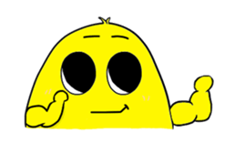 Cute chick sticker #677795