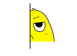 Cute chick sticker #677799