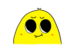 Cute chick sticker #677804