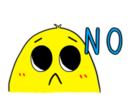 Cute chick sticker #677812