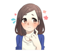 Me and hers sticker #677829