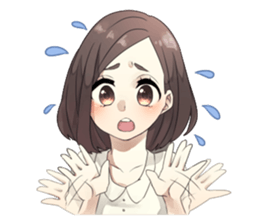 Me and hers sticker #677830