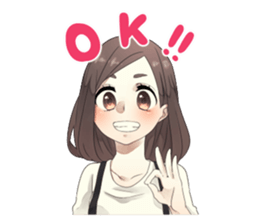 Me and hers sticker #677836