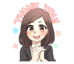 Me and hers sticker #677841