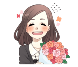 Me and hers sticker #677842