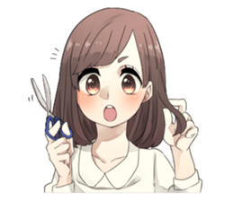 Me and hers sticker #677843