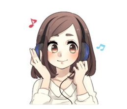 Me and hers sticker #677844