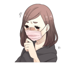 Me and hers sticker #677853