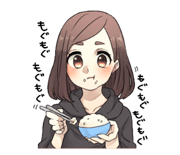 Me and hers sticker #677854