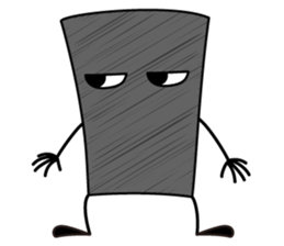"gray-kun"for now sticker #678026
