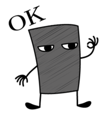 "gray-kun"for now sticker #678060