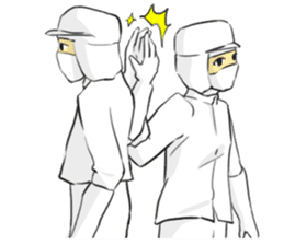 Factory workers(manufacture man & woman) sticker #678507