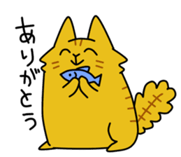 Red Tabby Cat sticker #678722