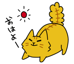 Red Tabby Cat sticker #678730