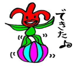 tulip-man sticker #678869