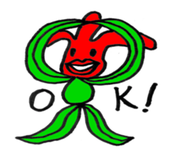 tulip-man sticker #678877