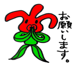 tulip-man sticker #678897