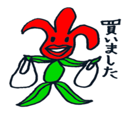 tulip-man sticker #678898