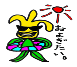 tulip-man sticker #678899