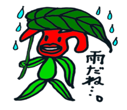 tulip-man sticker #678900