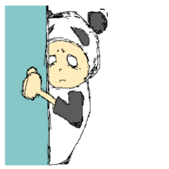 Picnic and graffiti panda