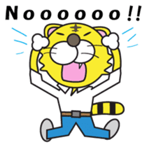 Hot blood Toranii Japanese version sticker #679005