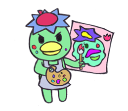 PomPori Kappa sticker #679768
