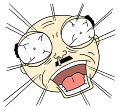 Kangaroo & Old guy sticker #680036