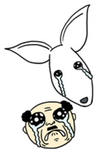 Kangaroo & Old guy sticker #680047