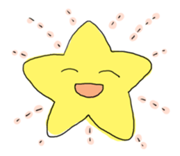 Cute star sticker #680066