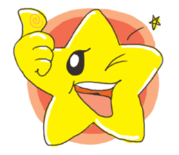 Cute star sticker #680068