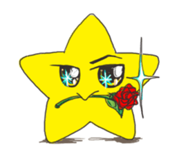 Cute star sticker #680078