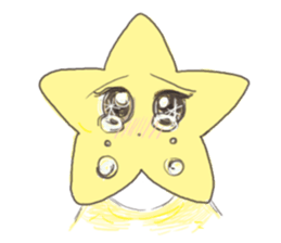 Cute star sticker #680093