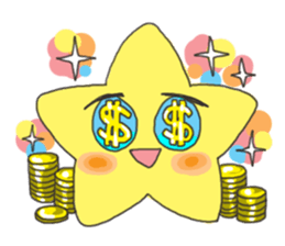 Cute star sticker #680100