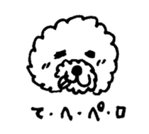 BUNAPI -Toy Poodle- sticker #680117