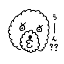 BUNAPI -Toy Poodle- sticker #680124