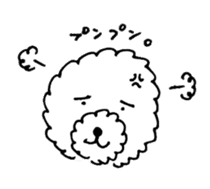 BUNAPI -Toy Poodle- sticker #680129